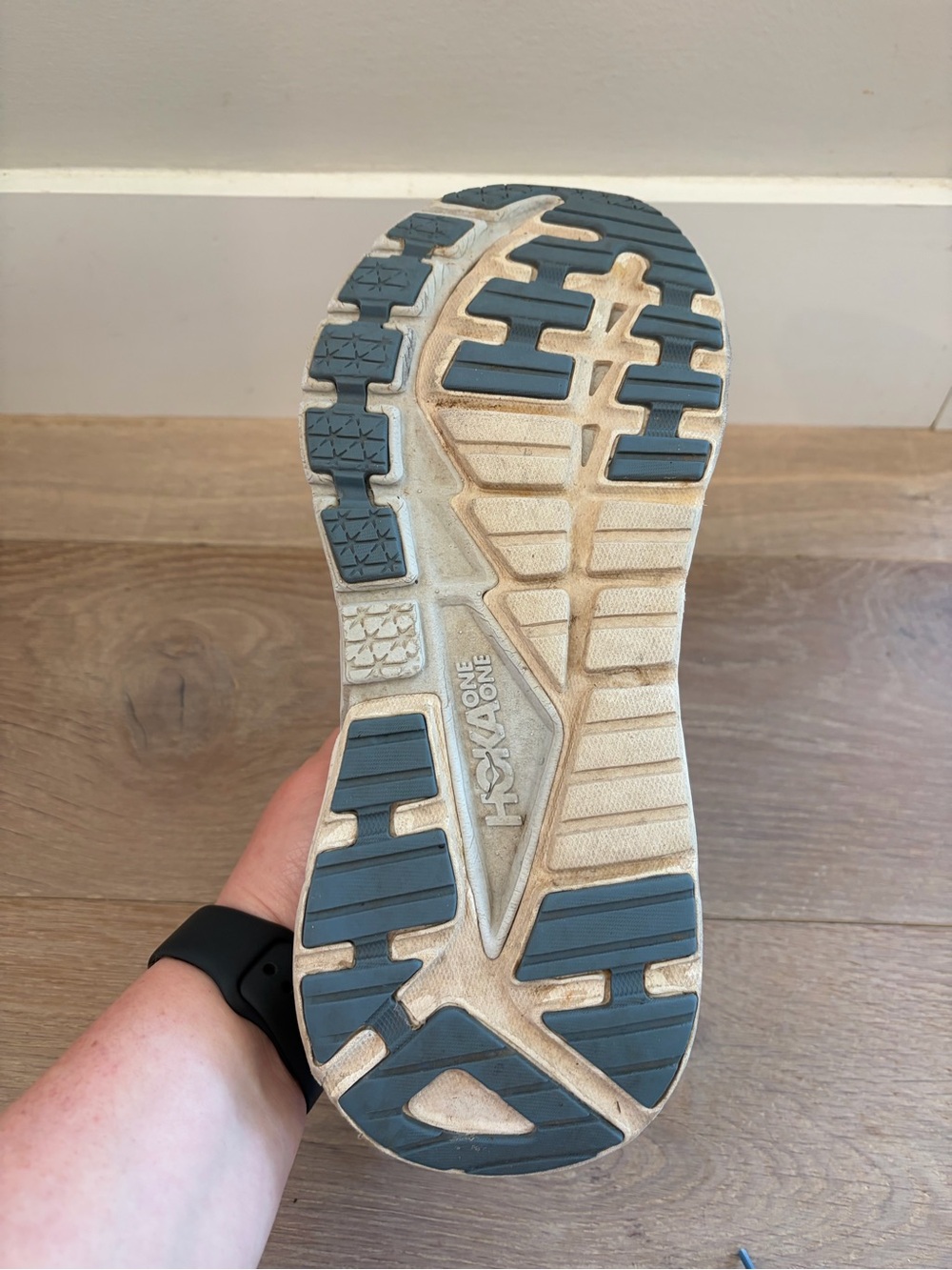 Hoka Gaviota 4 running shoes comfort outdoor athletic - size 12 - Picture 9 of 11